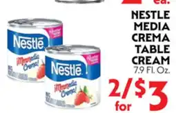 La Chiquita Food Market NESTLE MEDIA CREMA TABLE CREAM offer