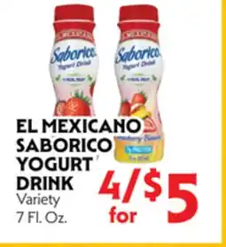 La Chiquita Food Market EL MEXICANO SABORICO YOGURT DRINK offer