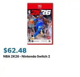 Sam's Club NBA 2K26 - Nintendo Switch 2 offer