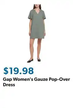 Sam's Club Gap Women's Gauze Pop-Over Dress offer