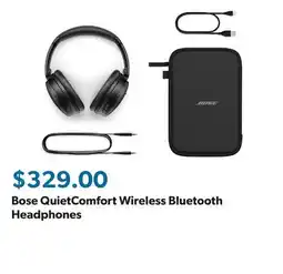 Sam's Club Bose QuietComfort Wireless Bluetooth Headphones offer