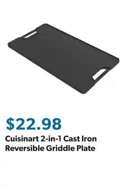 Sam's Club Cuisinart 2-in-1 Cast Iron Reversible Griddle Plate offer