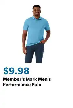 Sam's Club Member's Mark Men's Performance Polo offer