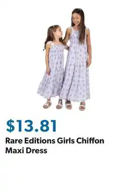 Sam's Club Rare Editions Girls Chiffon Maxi Dress offer