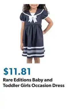 Sam's Club Rare Editions Baby and Toddler Girls Occasion Dress offer