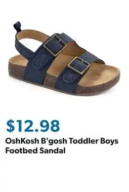 Sam's Club OshKosh B'gosh Toddler Boys Footbed Sandal offer