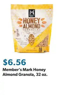 Sam's Club Member's Mark Honey Almond Granola, 32 oz offer