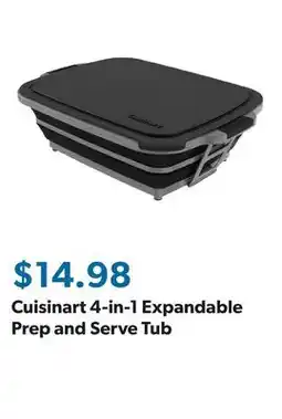 Sam's Club Cuisinart 4-in-1 Expandable Prep and Serve Tub offer