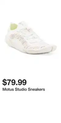 TJ Maxx Motus Studio Sneakers offer
