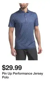 TJ Maxx Pin Up Performance Jersey Polo offer