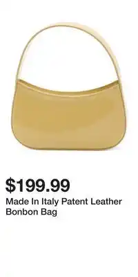 TJ Maxx Made In Italy Patent Leather Bonbon Bag offer