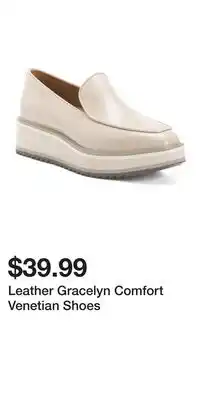 TJ Maxx Leather Gracelyn Comfort Venetian Shoes offer