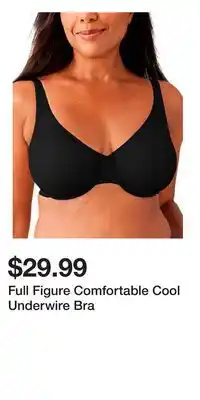 TJ Maxx Full Figure Comfortable Cool Underwire Bra offer