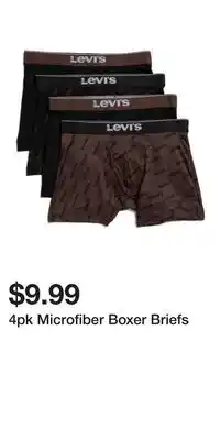TJ Maxx 4pk Microfiber Boxer Briefs offer
