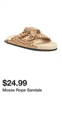 TJ Maxx Moses Rope Sandals offer