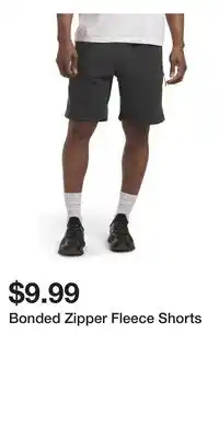TJ Maxx Bonded Zipper Fleece Shorts offer