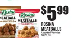 Extra Supermarket ROSINA MEATBALLS offer