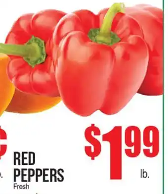 Extra Supermarket RED PEPPERS offer