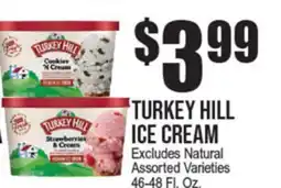 Extra Supermarket TURKEY HILL ICE CREAM offer