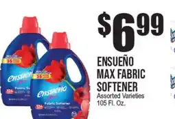 Extra Supermarket ENSUEÑO MAX FABRIC SOFTENER offer