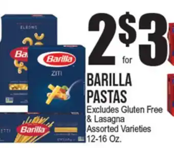 Extra Supermarket BARILLA PASTAS offer