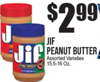 Extra Supermarket JIF PEANUT BUTTER offer