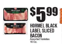 Extra Supermarket HORMEL BLACK LABEL SLICED BACON offer
