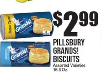 Extra Supermarket PILLSBURY GRANDS! BISCUITS offer