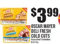 Extra Supermarket OSCAR MAYER DELI FRESH COLD CUTS offer