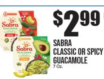 Extra Supermarket SABRA CLASSIC OR SPICY GUACAMOLE offer