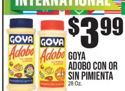 Extra Supermarket GOYA ADODO CON OR SIN PIMIENTA offer