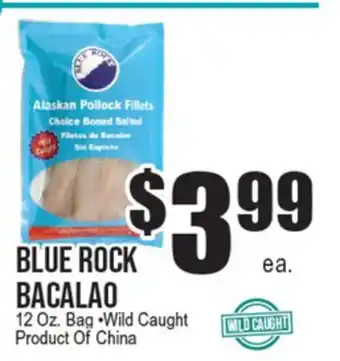 Extra Supermarket BLUE ROCK BACALAO offer