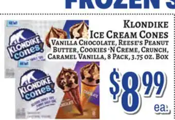 Trade Fair Supermarket KLONDIKE ICE CREAM CONES offer