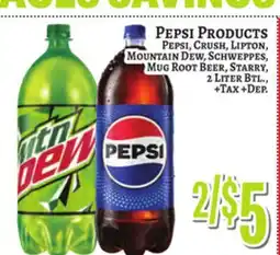 Trade Fair Supermarket PEPSI PRODUCTS offer