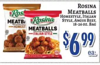 Trade Fair Supermarket Rosina Meatballs offer