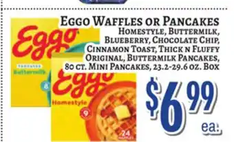 Trade Fair Supermarket Eggo Waffles OR Pancakes offer