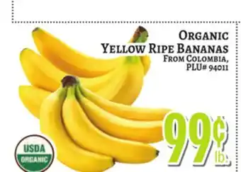 Trade Fair Supermarket ORGANIC Yellow Ripe Bananas offer