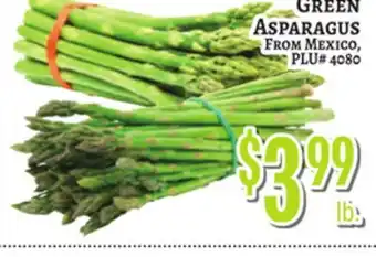 Trade Fair Supermarket GREEN ASPARAGUS offer