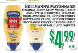 Trade Fair Supermarket HELLMANN'S MAYONNAISE offer