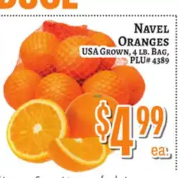 Trade Fair Supermarket NAVEL Oranges offer