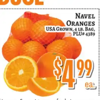 Trade Fair Supermarket NAVEL Oranges offer