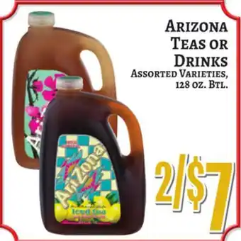 Trade Fair Supermarket ARIZONA Teas or Drinks offer