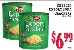 Trade Fair Supermarket Keebler Export Soda Crackers offer