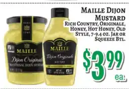 Trade Fair Supermarket Maille Dijon Mustard offer
