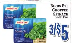 Trade Fair Supermarket Birds Eye Chopped Spinach offer