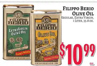 Trade Fair Supermarket Filippo Berio Olive Oil offer