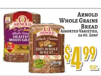 Trade Fair Supermarket ARNOLD Whole Grains Bread offer