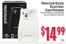 Trade Fair Supermarket Proctor Silex Electric Can Opener offer