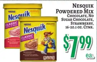 Trade Fair Supermarket Nesquik Powdered Mix offer