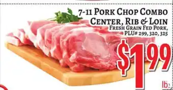 Trade Fair Supermarket 7-11 PORK CHOP COMBO CENTER, RIB & LOIN offer